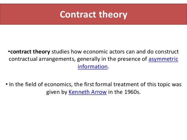 Objective Theory Of Contracts , The Origins of the Objective Theory of Contract Formation and ...