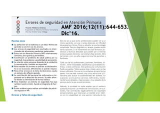 AMF 2016;12(11):644-653.
Dic’16.
 