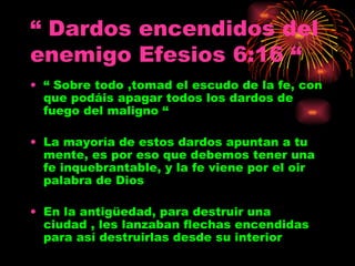 Contra las maquinaciones del enemigo PPT Christianity Religion