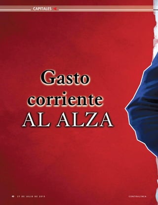 40 2 7 D E J U L I O D E 2 0 1 5 C O N T R A L Í N E A
CAPITALES
 