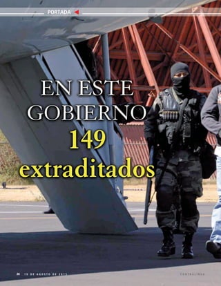 1 0 D E A G O S T O D E 2 0 1 5 C O N T R A L Í N E A
PORTADA
1 0 D E A G O S T O D E 2 0 1 528
 