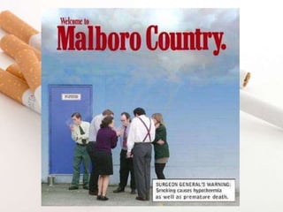 Ejemplos contrapublicidad Clase sin Humo