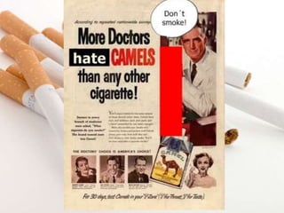 Ejemplos contrapublicidad Clase sin Humo