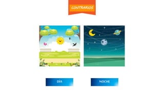 DÍA NOCHE
CONTRARIOS
 
