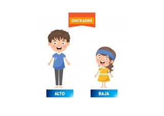 ALTO BAJA
CONTRARIOS
 