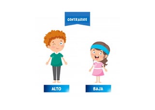 ALTO BAJA
CONTRARIOS
 