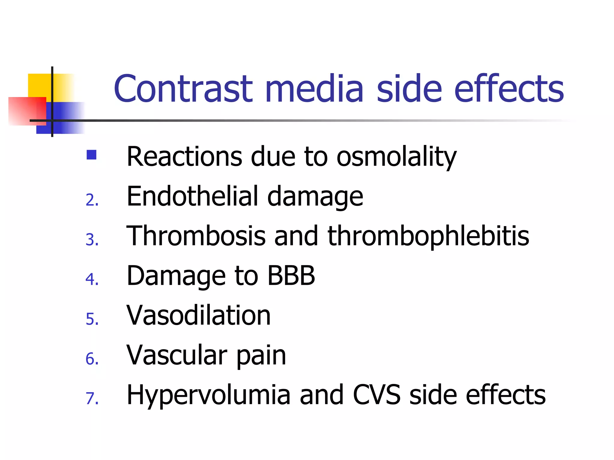 Contrast Media | PPT