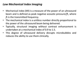 Mi Index CONTRAST ECHOCARDIOGRAPHY | PDF