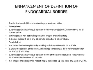 Comprehensive Guide to Contrast Echocardiography: Techniques and ...
