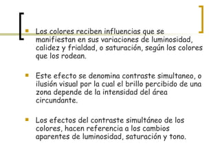 Contraste simultáneo | PPT