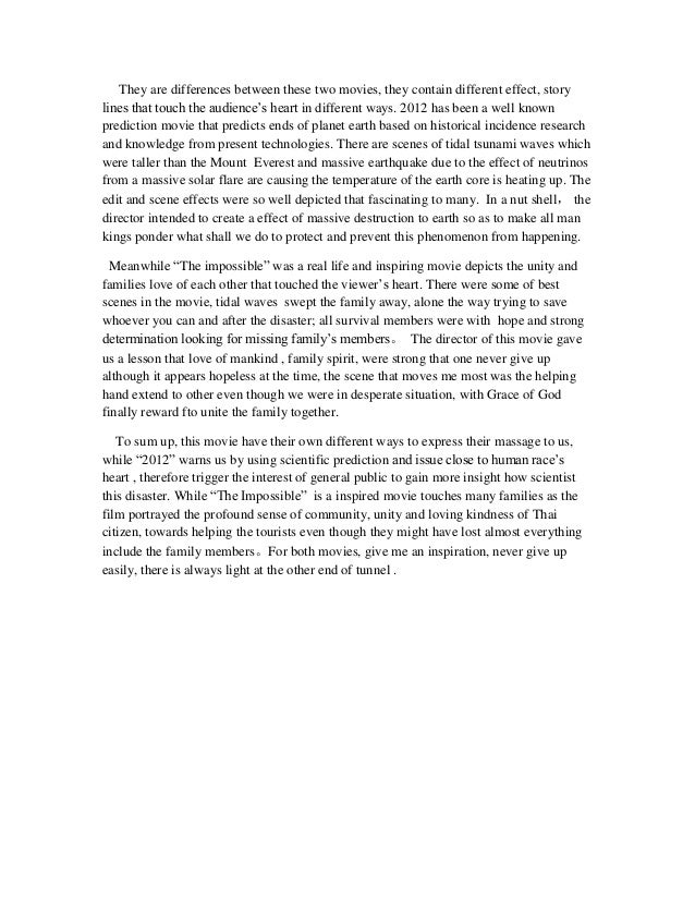 Essay on impossible itself says i'm possible image