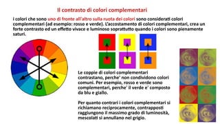 Il Contrasto Complementare Contrasti di colore | PDF