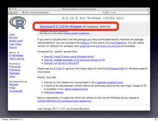 Tuesday, December 6, 11   21
 