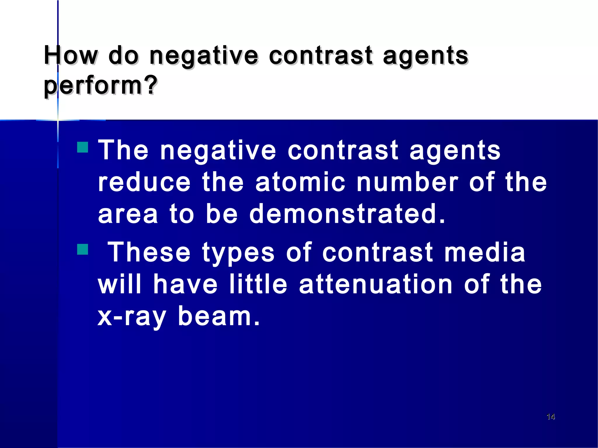 Contrast media | PPT