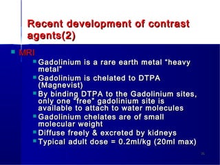 Contrast media | PPT