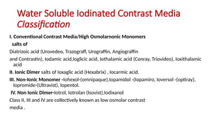 CONTRAST MEDIA XRAY , computed tomography | PPTX