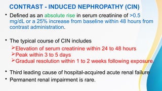 CONTRAST MEDIA which is used in coronary angiography | PPTX