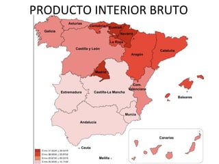 PRODUCTO INTERIOR BRUTO
 