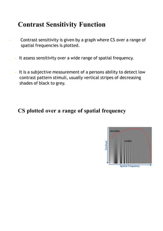 Comprehensive Overview of Contrast Sensitivity in Visual Function ...
