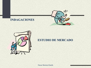 INDAGACIONES ESTUDIO DE MERCADO 