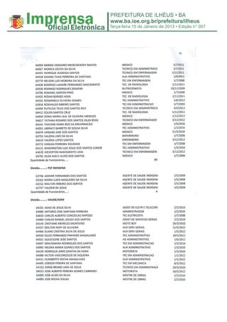 Terça-feira,15 de Janeiro de 2013 • Edição n° 007
 