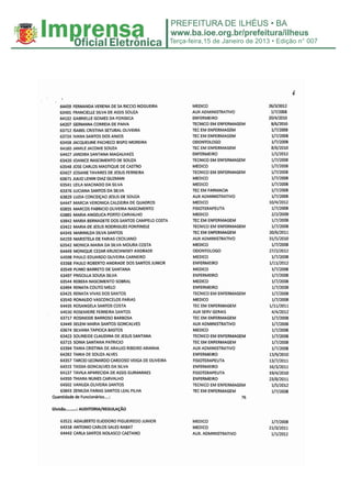 Terça-feira,15 de Janeiro de 2013 • Edição n° 007
 