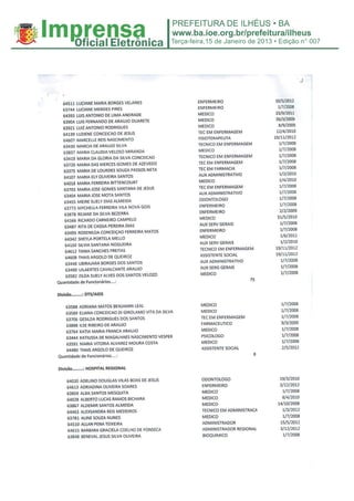 Terça-feira,15 de Janeiro de 2013 • Edição n° 007
 