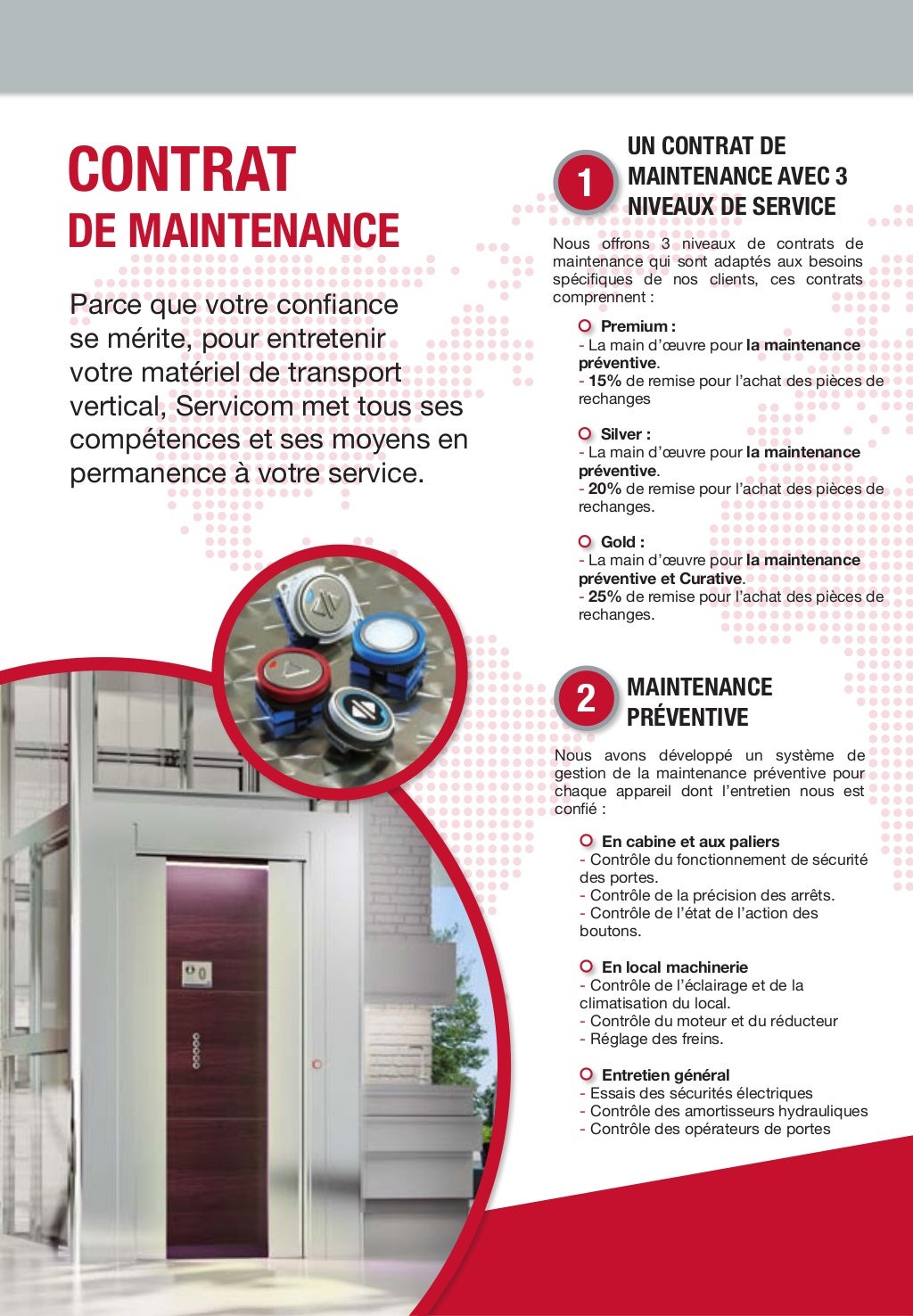 Contrat De Maintenance Ascenseurs