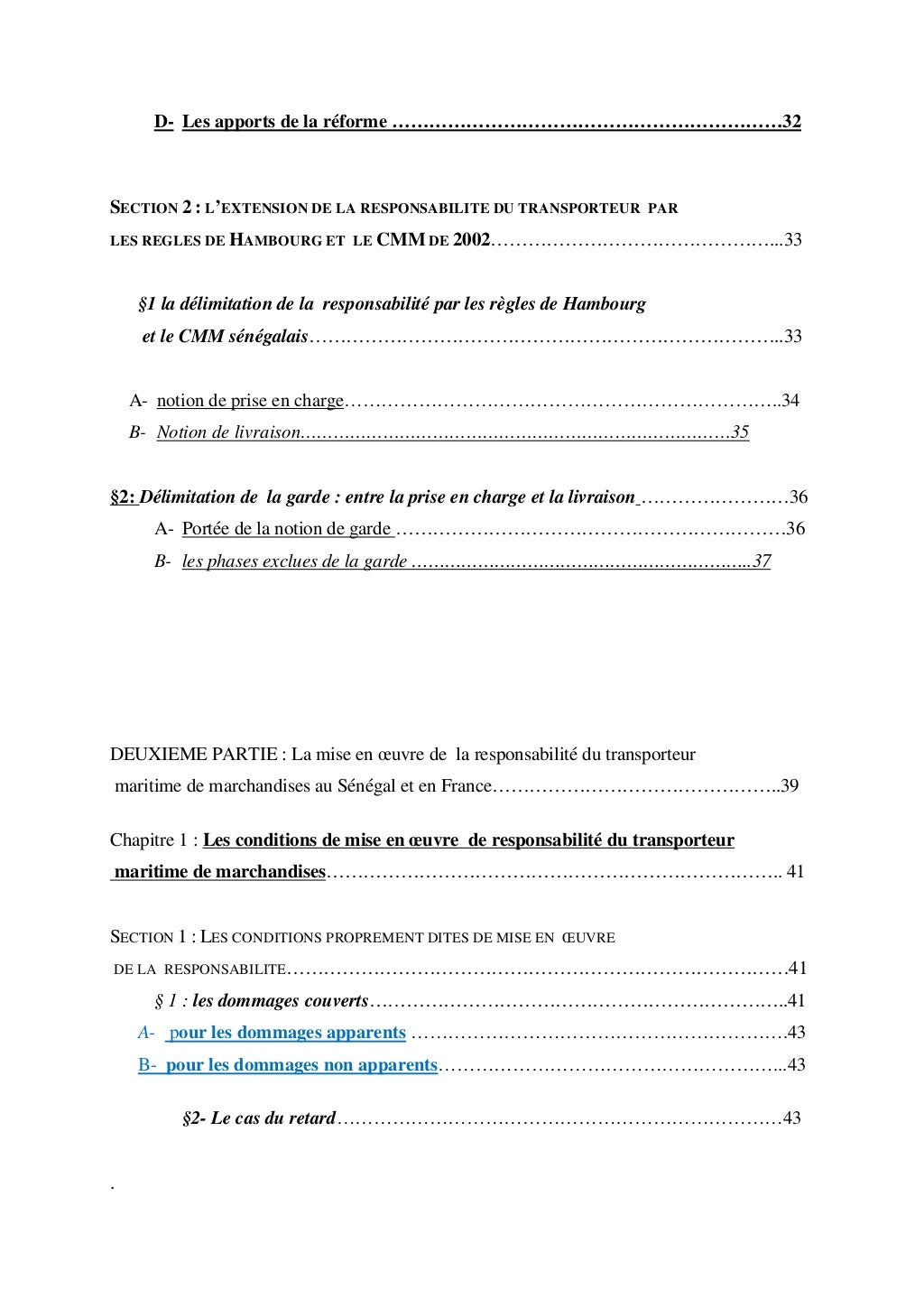 Contrat de transport