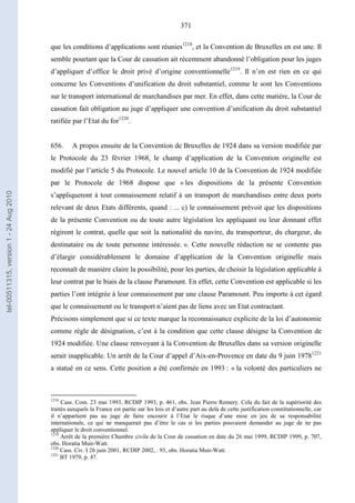   Contrat ineternational par mer