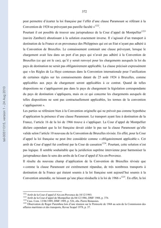   Contrat ineternational par mer