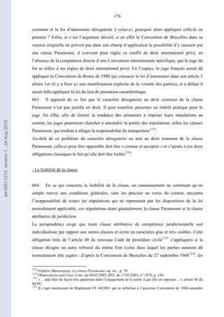   Contrat ineternational par mer