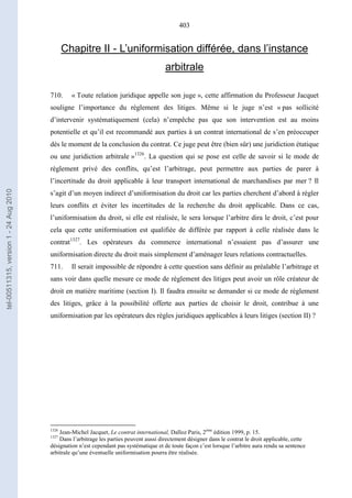   Contrat ineternational par mer