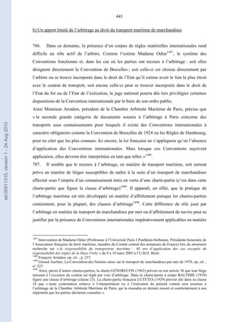   Contrat ineternational par mer