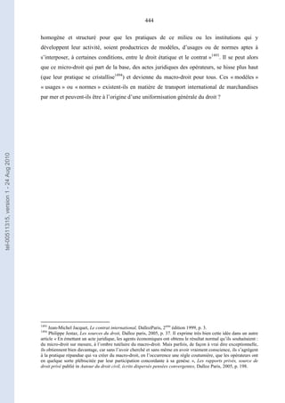   Contrat ineternational par mer