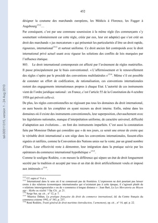   Contrat ineternational par mer