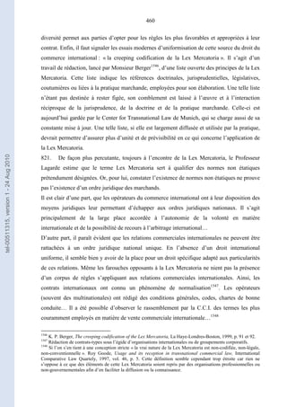   Contrat ineternational par mer