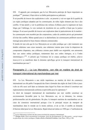   Contrat ineternational par mer
