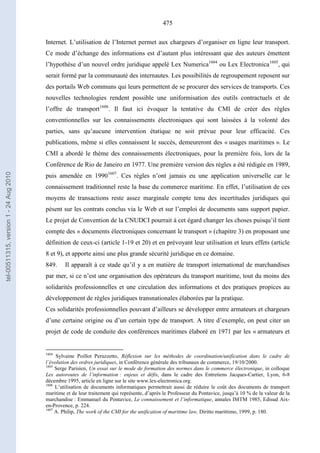   Contrat ineternational par mer