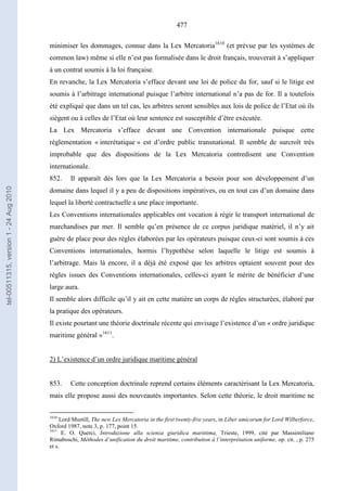   Contrat ineternational par mer