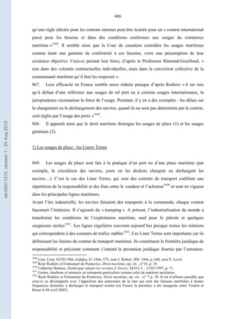   Contrat ineternational par mer