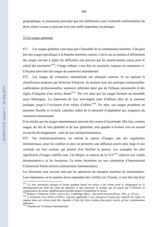   Contrat ineternational par mer