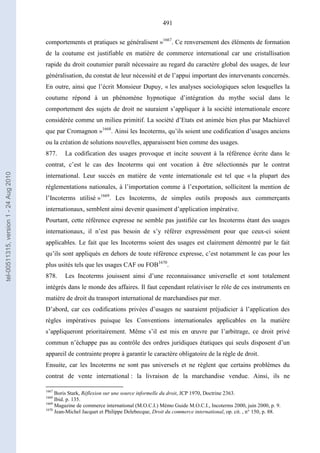   Contrat ineternational par mer