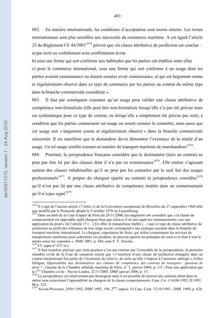   Contrat ineternational par mer