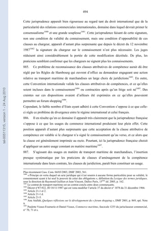  Contrat ineternational par mer