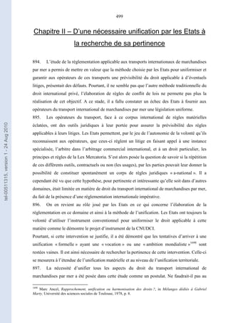   Contrat ineternational par mer