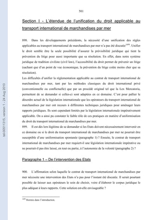   Contrat ineternational par mer