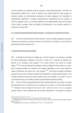   Contrat ineternational par mer