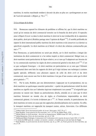   Contrat ineternational par mer