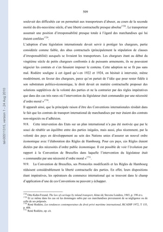   Contrat ineternational par mer